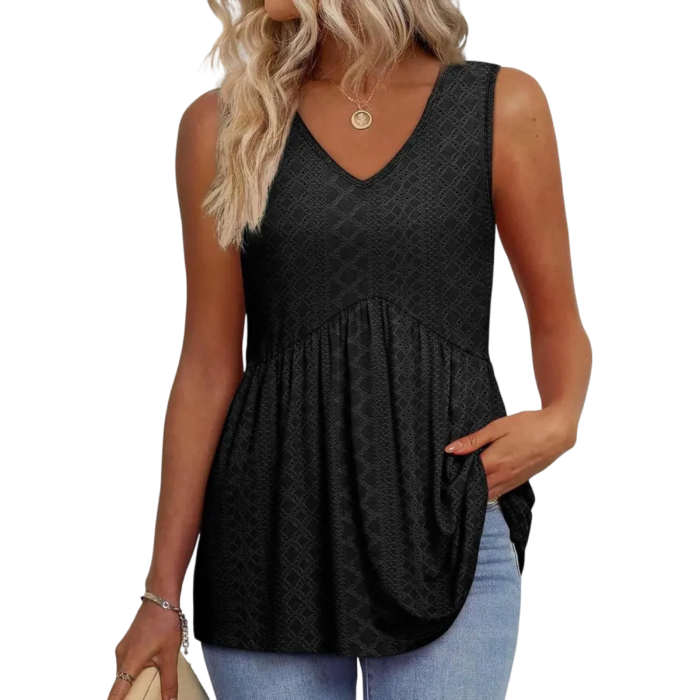 Women's V Neck Tank Tops