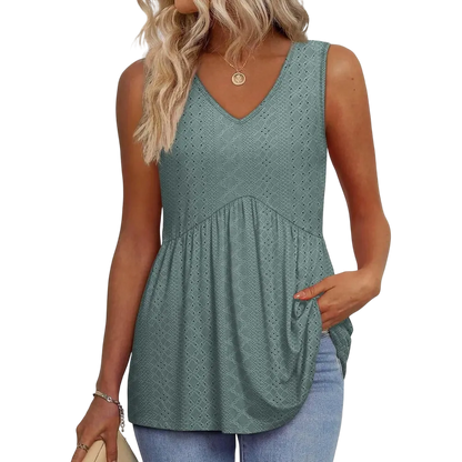 Women's V Neck Tank Tops