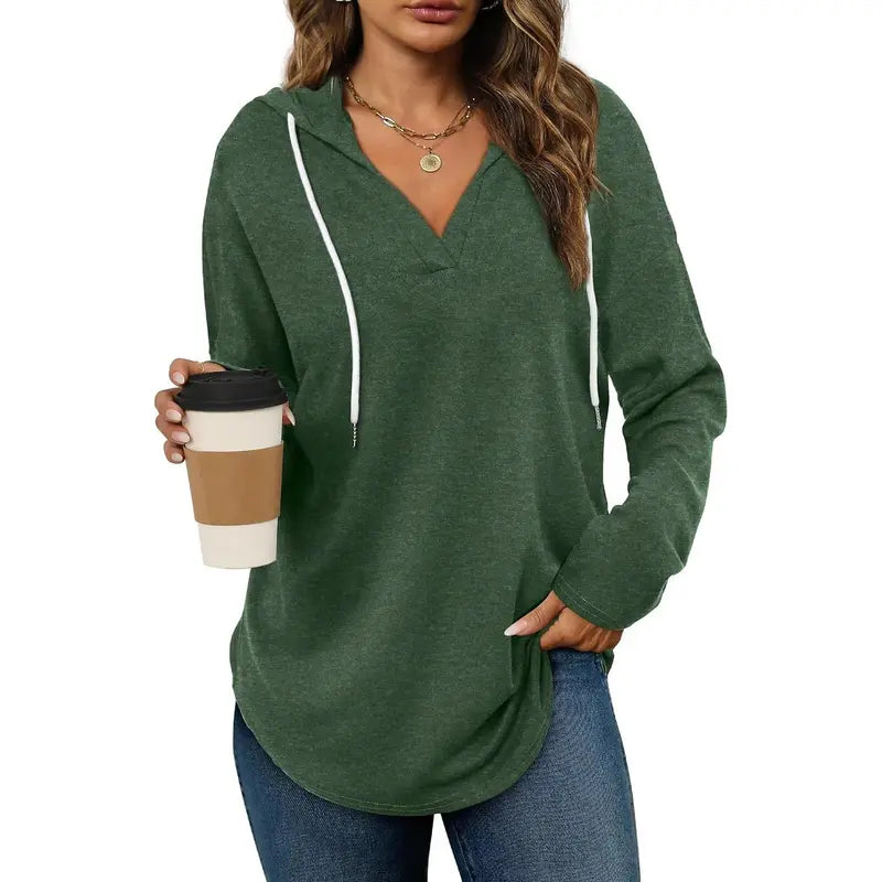 Womens Fashion Tops Hoodies for Women Pullover Oversized Sweatshirts Long SLeeve Shirts Loose Fit