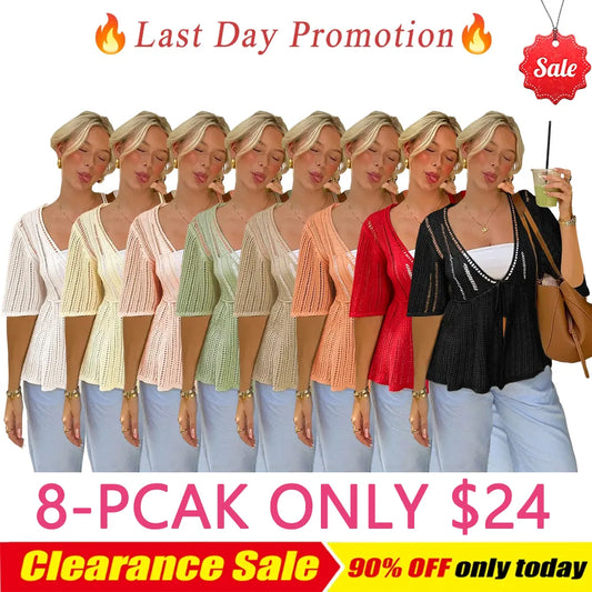 Women's Summer New Loose Casual Basic Knit Cardigan