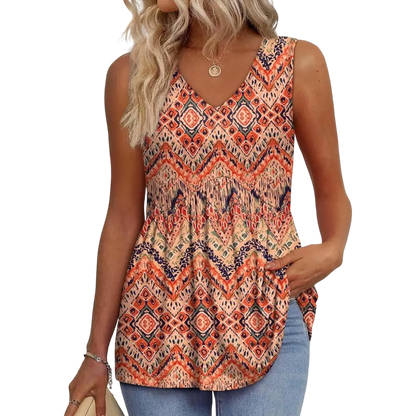 Women's V Neck Tank Tops