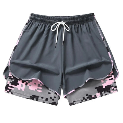 Women’s Casual Athletic Shorts With Built-In Liner