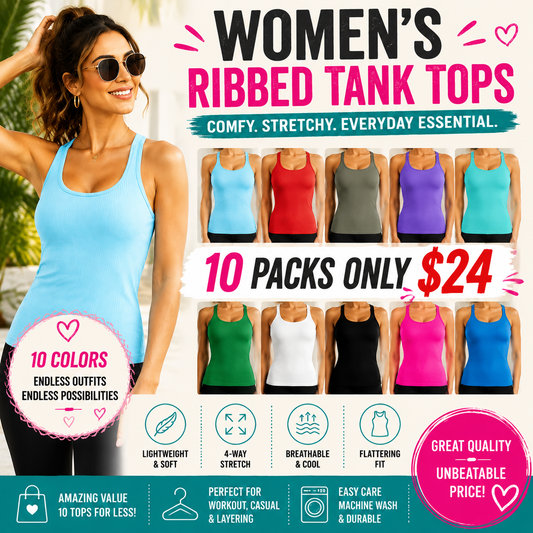 Women' Stretchable Sports Tank Top