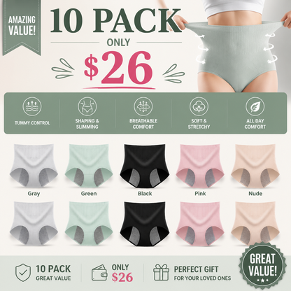 Women’s High Waist Widened Leak-proof Panties
