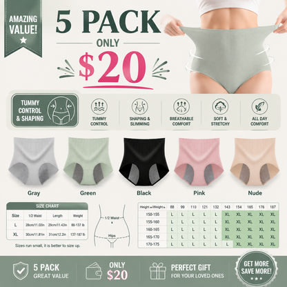 Women’s High Waist Widened Leak-proof Panties