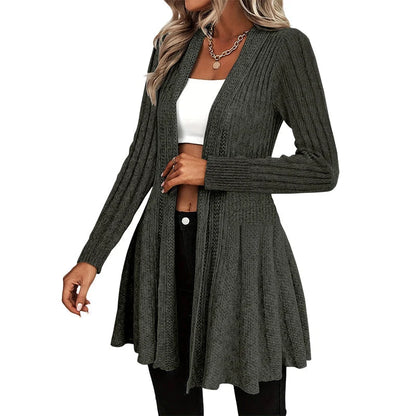 🌸 NEW ARRIVAL –  Elegant Textured Open Cardigan – Soft, Effortless & Easy to Style Every Day ✨